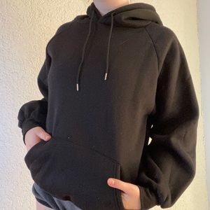 BLACK SHEIN HOODIE